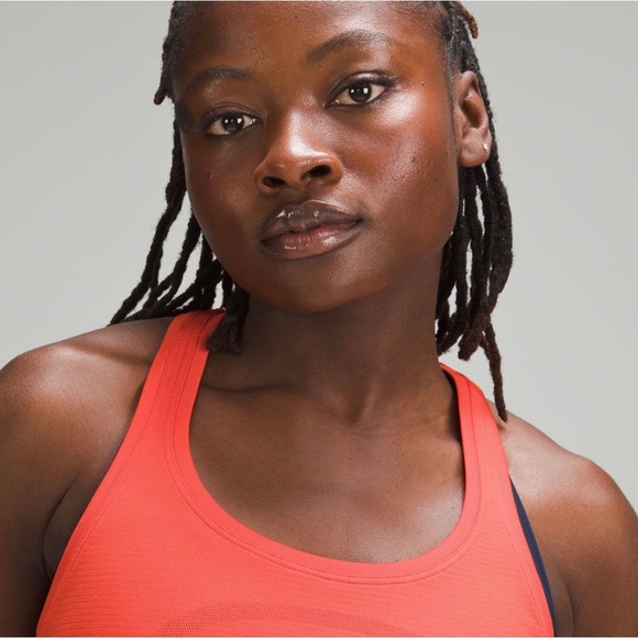 NWT Lululemon Swiftly Tech Racerback Tank Top 2.0 Race Size 12 Solar Orange - Picture 8 of 9